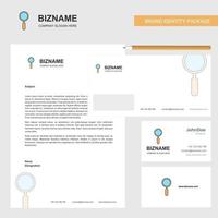 Search Business Letterhead Envelope and visiting Card Design vector template