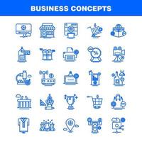 Business Concepts Line Icons Set For Infographics Mobile UXUI Kit And Print Design Include Open Board Board Shop Mall Calendar Date Months Collection Modern Infographic Logo and Pictogram vector