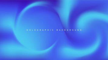 modern holographic abstract background design vector