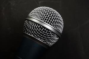 Dynamic Microphone Head with selective focus. photo