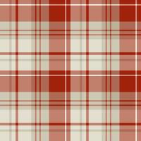 Seamless pattern in wonderful beige and brick red colors for plaid, fabric, textile, clothes, tablecloth and other things. Vector image.