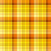 Seamless pattern in wonderful bright yellow and orange colors for plaid, fabric, textile, clothes, tablecloth and other things. Vector image.