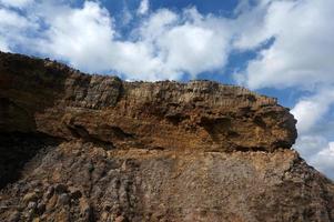 The Impact of coal mining on the environment. The mining location was abandoned without reclamation. Locationat Sangatta, East Kalimantan, Indonesia.      . photo