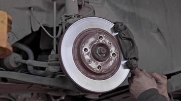 Repairing Car Brake Discs in the Repair Shop video