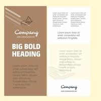 Shaving foam Business Company Poster Template with place for text and images vector background