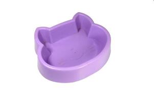 Single eating or drinking bowl For cats and dogs, selective focus photo