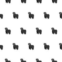 Monkeys seamless pattern. Vector illustration in a flat style.