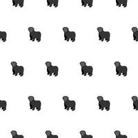 Monkeys seamless pattern. Vector illustration in a flat style.