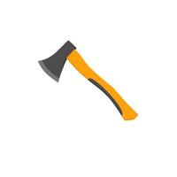 Axe. Working tool Illustration in flat style. vector