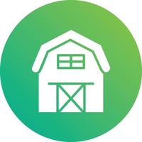 Barn Vector Icon Design Illustration