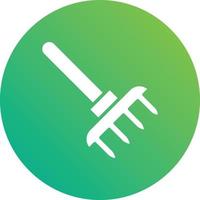 Pitchfork Vector Icon Design Illustration