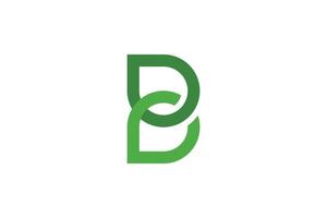 B Letter Initial Logo vector