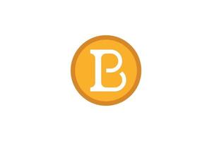 B Letter Initial Logo vector