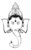 Ganesha vector illustration