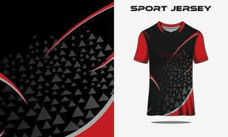 camiseta deportes abstrac textura footbal diseño para carreras fútbol gaming motocross gaming ciclismo vector