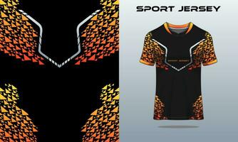 camiseta deportes abstrac textura footbal diseño para carreras fútbol gaming motocross gaming ciclismo vector