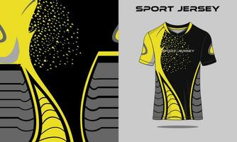 Tshirt sports abstrac texture footbal design for racing soccer gaming motocross gaming cycling vector