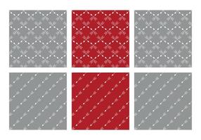 Collection geometric seamless patterns with arrows .vector illustration vector