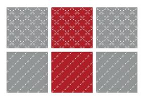 Collection geometric seamless patterns with arrows .vector illustration vector