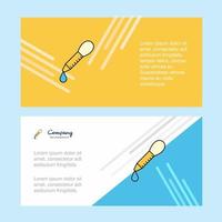 Dropper abstract corporate business banner template horizontal advertising business banner vector