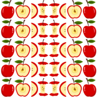 modello di mela senza soluzione di continuità png