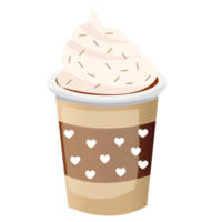 café helado png