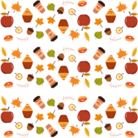 Fall Seamless Pattern png