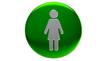 Toilettensymbol, Symbol, Toilettenschild auf transparentem Hintergrund png