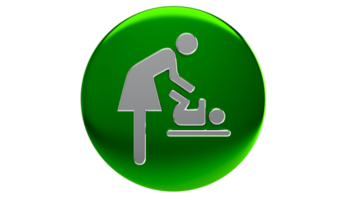 Toilet icon, symbol, toilet sign on Transparent Background PNG