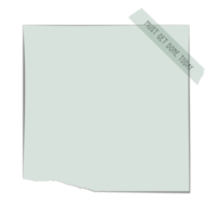Digital Sticky Notes Cute Paper png