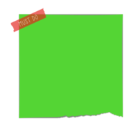 digitale Haftnotizen süßes Papier png