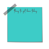 Digital Sticky Notes Cute Paper png