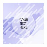 Purple and white background with typography vector