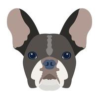 Creatively designed flat icon of Dog vector