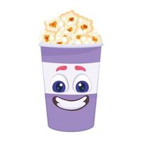 Look at this flat design of popcorn vector