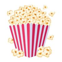 Look at this flat design of popcorn vector