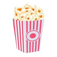 Look at this flat design of popcorn vector