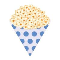 Look at this flat design of popcorn vector