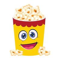 Look at this flat design of popcorn vector