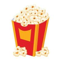 Look at this flat design of popcorn vector