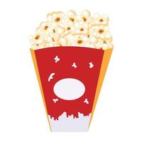 Look at this flat design of popcorn vector