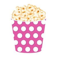 Look at this flat design of popcorn vector