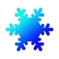 autocollant de conception de fond de texture de paillettes bleu flocon de neige png
