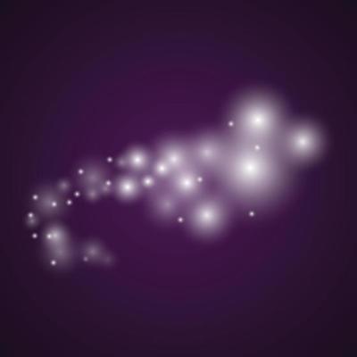 Space stars icon, cartoon style