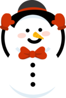 Snowman Christmas Cartoon png