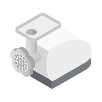 Grinder icon, isometric 3d style vector