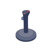 Joystick icon, isometric 3d style vector