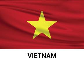 Vietnam independence day design vector