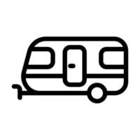 Caravan Icon Design vector