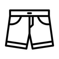 Shorts Icon Design vector